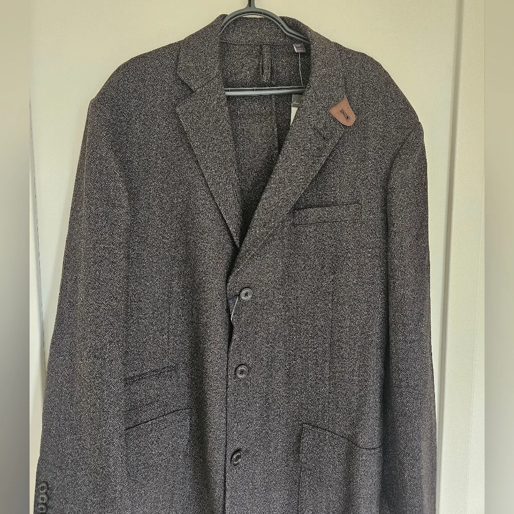 Daniel Cremieux Signature Label Mount Lussari Herringbone Wool Blazer NWT